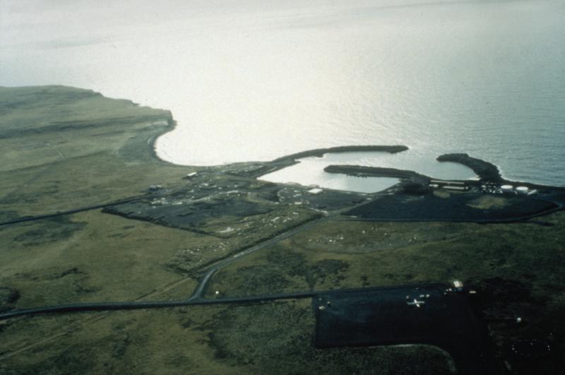  Saint George Alaska aerial view