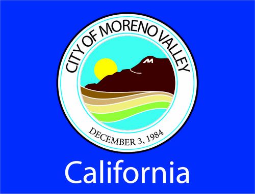  City of Moreno Valley C A Flag