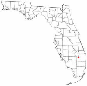  F L Map-doton- Belle Glade Camp