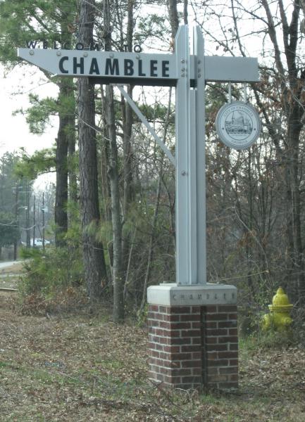  Chamblee sign
