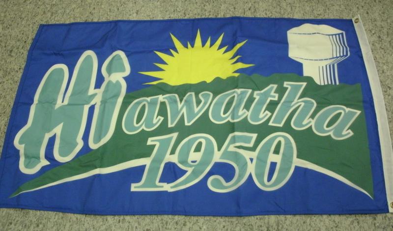  Picture of the Hiawatha Iowa flag