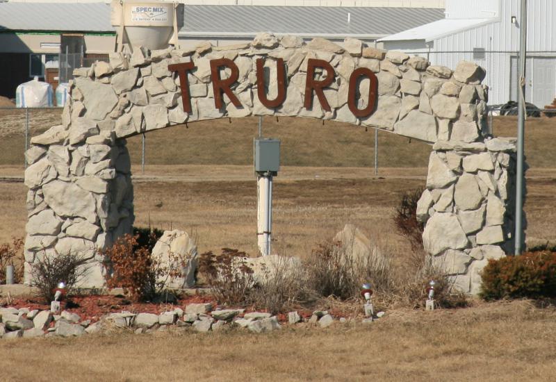  Truro Iowa 20090315 Welcome Sign