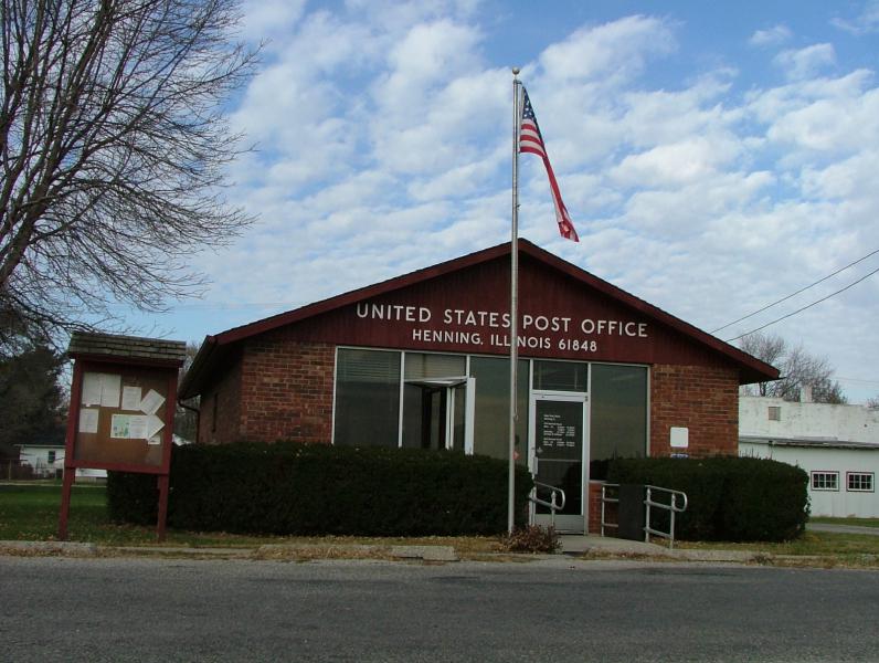  Henning Illinois post office