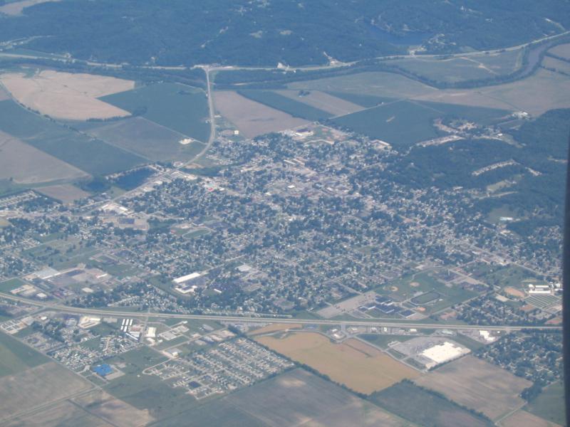  Downtown Martinsville from S E