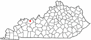  K Y Map-doton- Owensboro