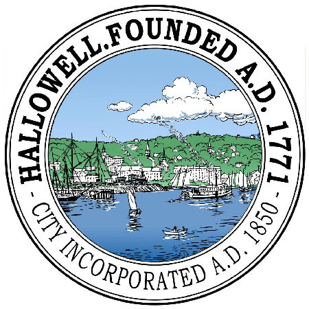  Seal of Hallowell, Maine