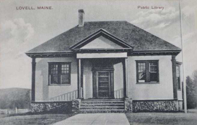  Public Library, Lovell, M E