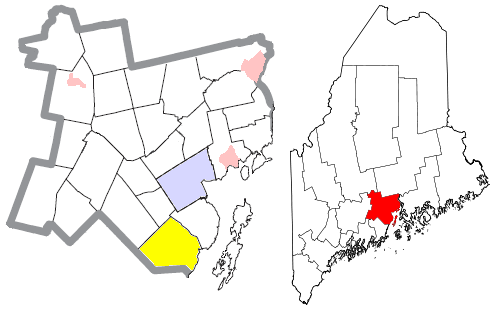  Waldo County Maine Incorporated Areas Lincolnville Highlighted