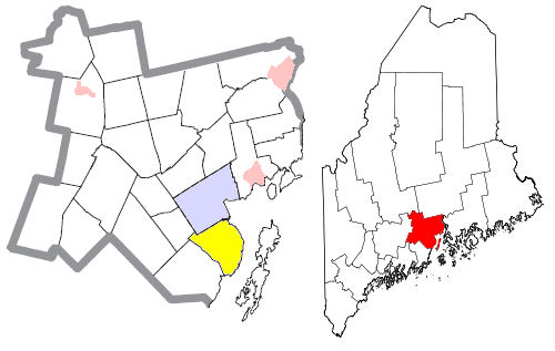  Waldo County Maine Incorporated Areas Northport Highlighted