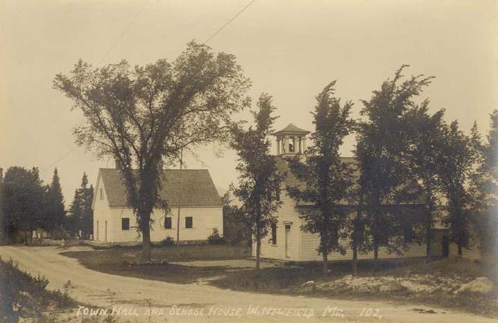  Town Hall and Schoolhouse, West Newfield, M E