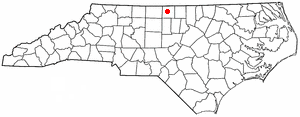  N C Map-doton- Yanceyville