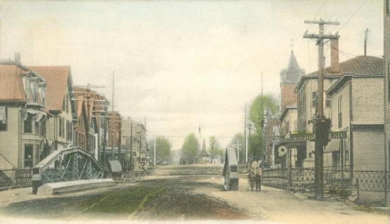  Main Street, Looking North, Newport, N H