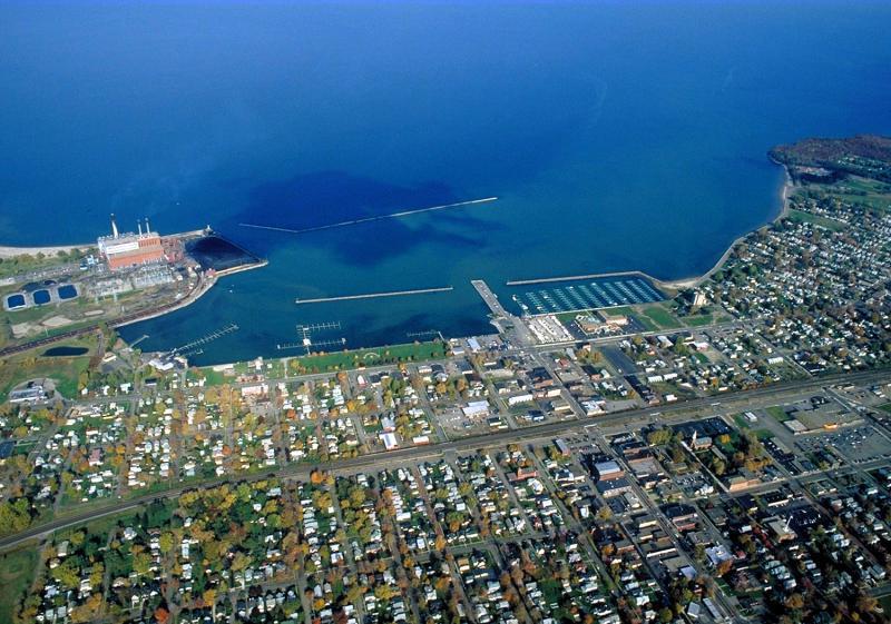  Dunkirk New York aerial view