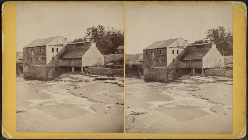  Old Armory, Taghkanic, N. Y, from Robert N. Dennis collection of stereoscopic views