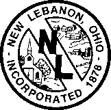  New Lebanon Ohio Seal