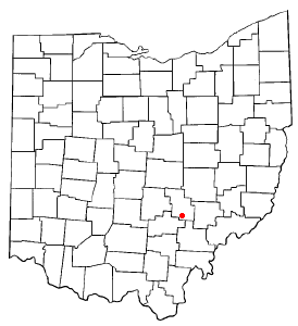  O H Map-doton- Shawnee