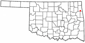  O K Map-doton- Kansas