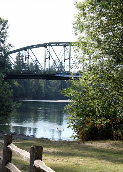  Carver bridge and park - Carver Oregon