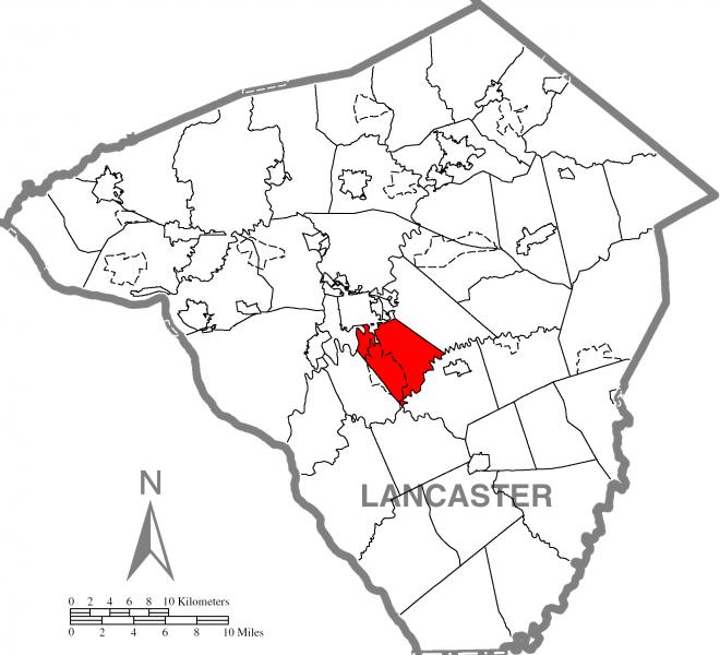  West Lampeter Township, Lancaster County Highlighted