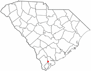  S C Map-doton- Laurel Bay