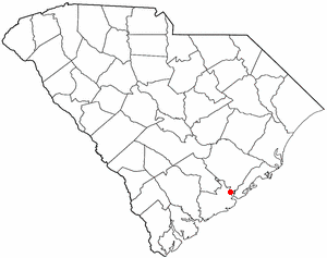  S C Map-doton- North Charleston