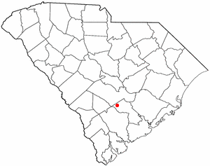  S C Map-doton- Reevesville