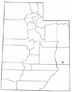  U T Map-doton- Moab