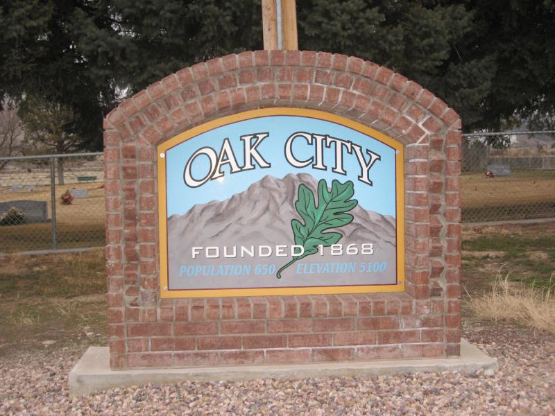  Welcome to Oak City, Utah