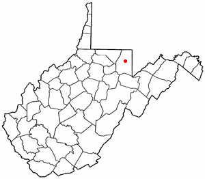  W V Map-doton- Albright