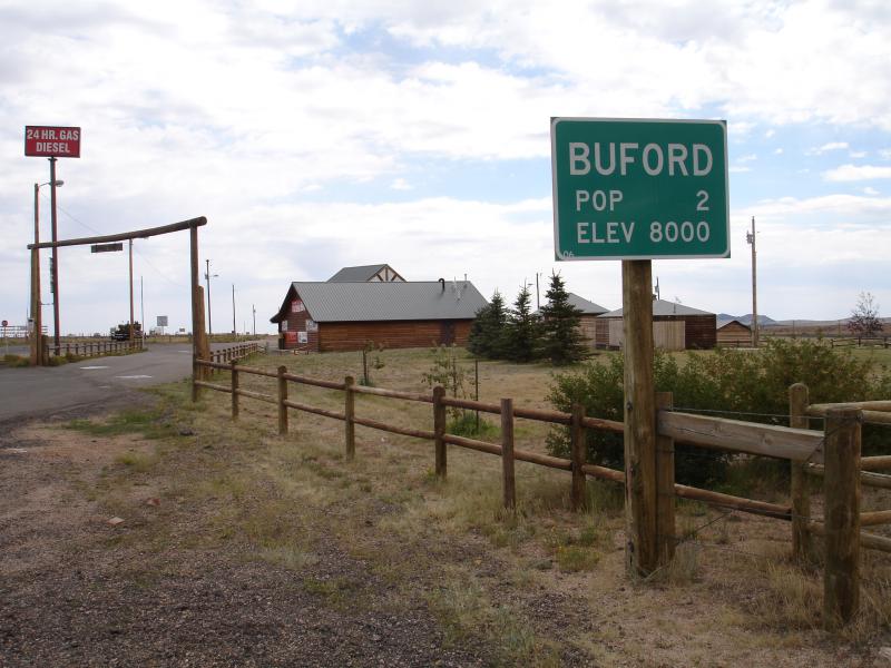  Buford wyoming sign
